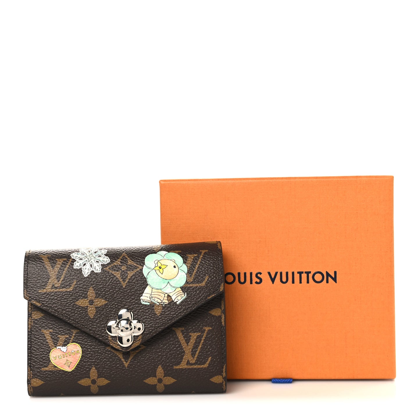 Monogram 57th Street NYC Victorine Wallet Silver