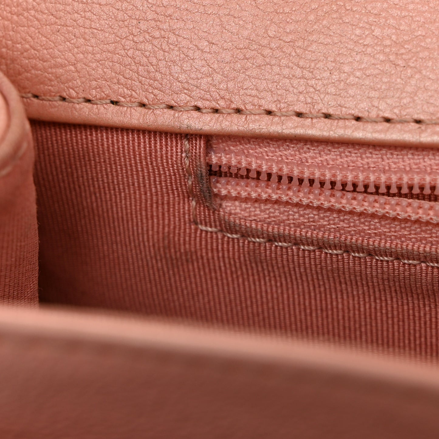 Iridescent Calfskin Smart Pocket Flap Bag Pink