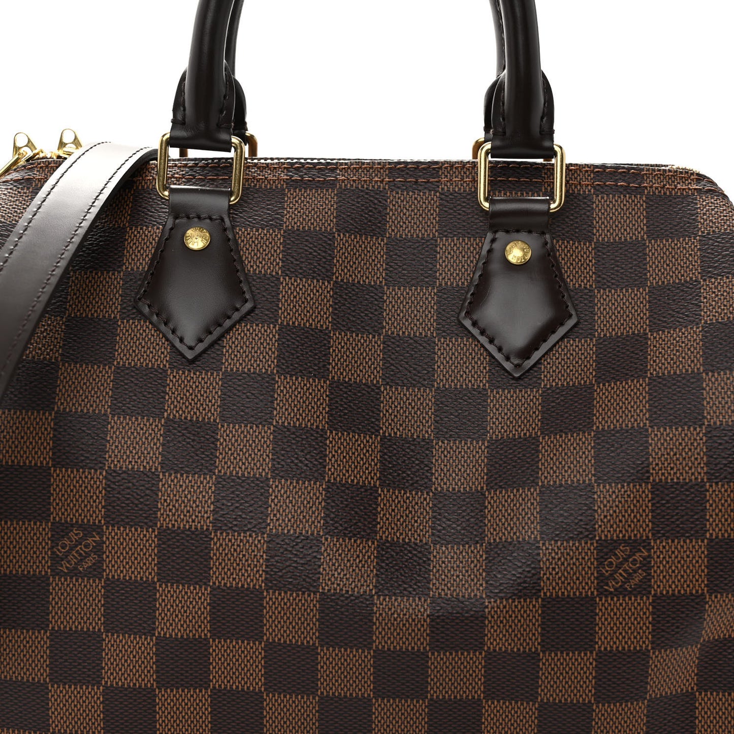 Damier Ebene Speedy Bandouliere 25