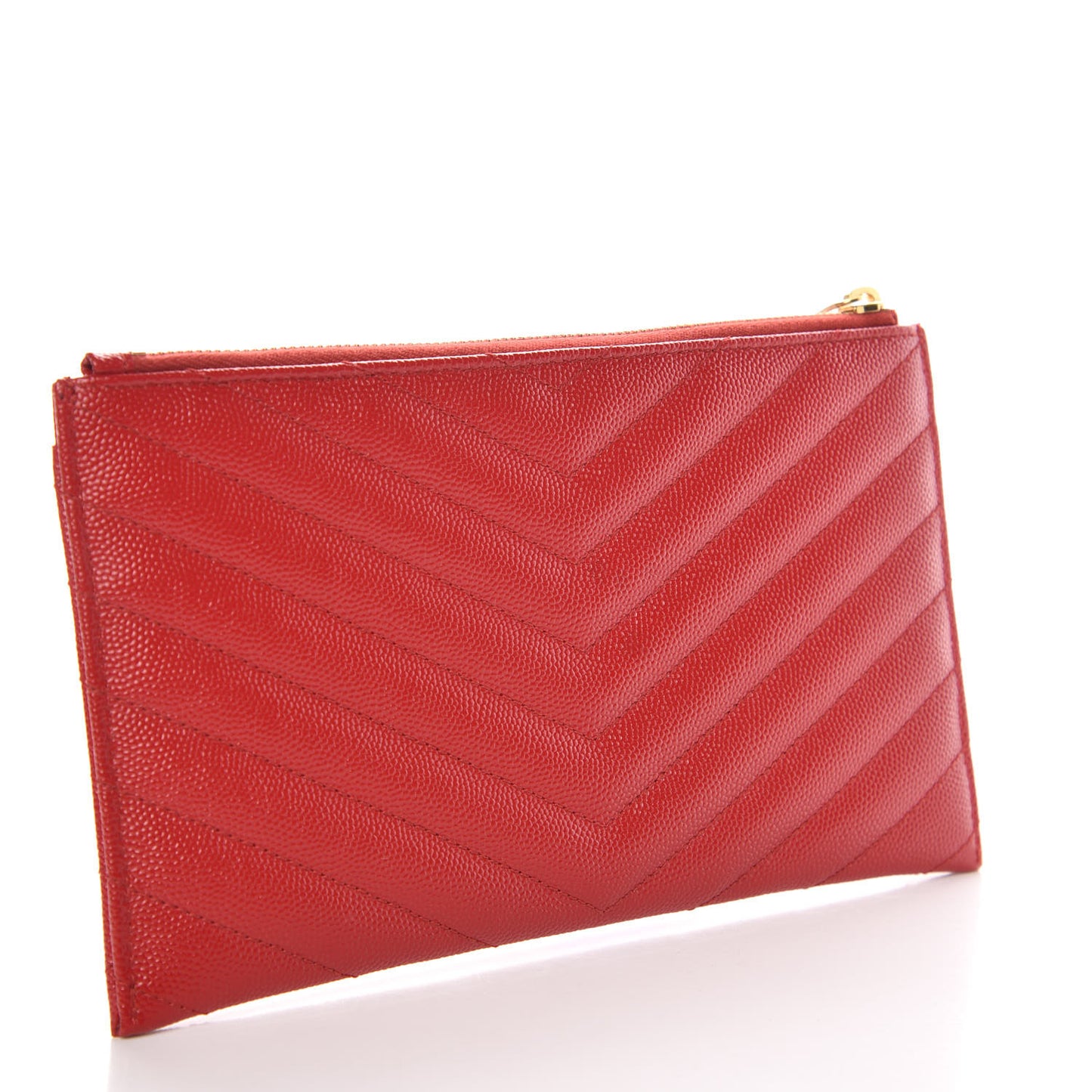 Grain De Poudre Chevron Monogram Bill Pouch Bandana Red