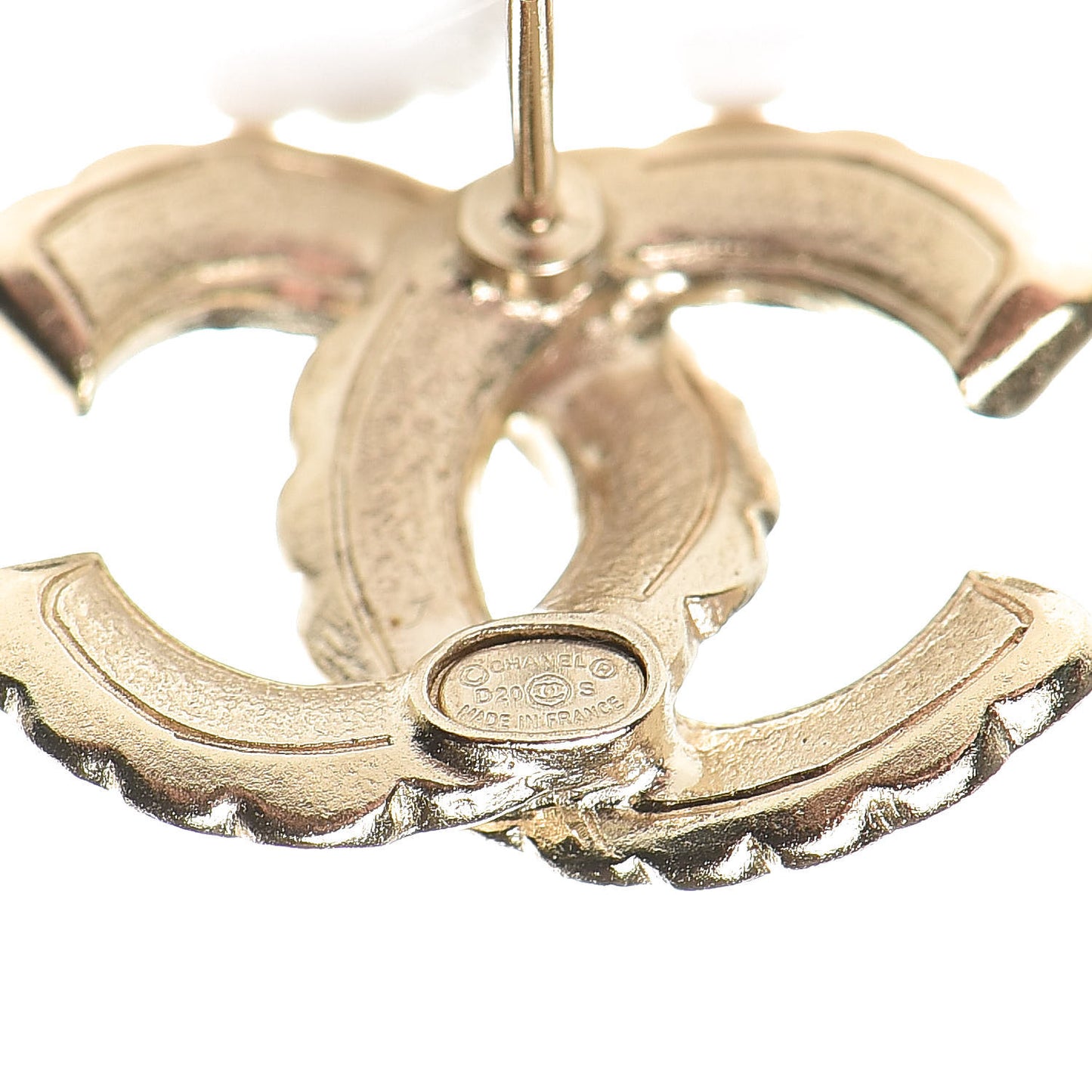 Pearl Queen of France CC Earrings Gold