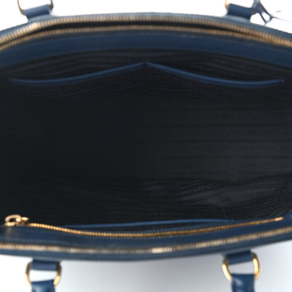 Prada Saffiano Lux Medium Tote Bluette 5 of 14
