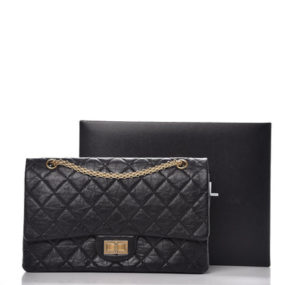 Chanel Aged Calfskin Quilted 2.55 Reissue 227 Flap Black 8 of 8