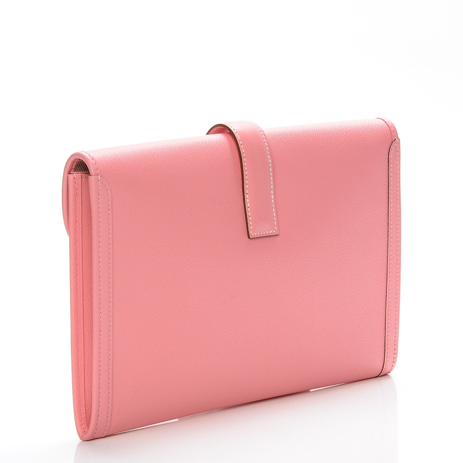 Hermes Epsom Jige PM Clutch Rose Confetti 3 of 6