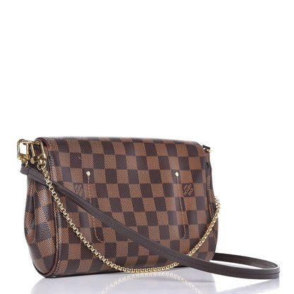 Louis Vuitton Damier Ebene Favorite MM 3 of 14