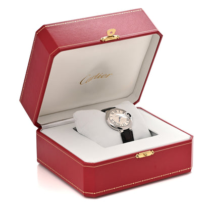Cartier Stainless Steel Alligator 33mm Ballon Bleu De Cartier Automatic Watch 5 of 5