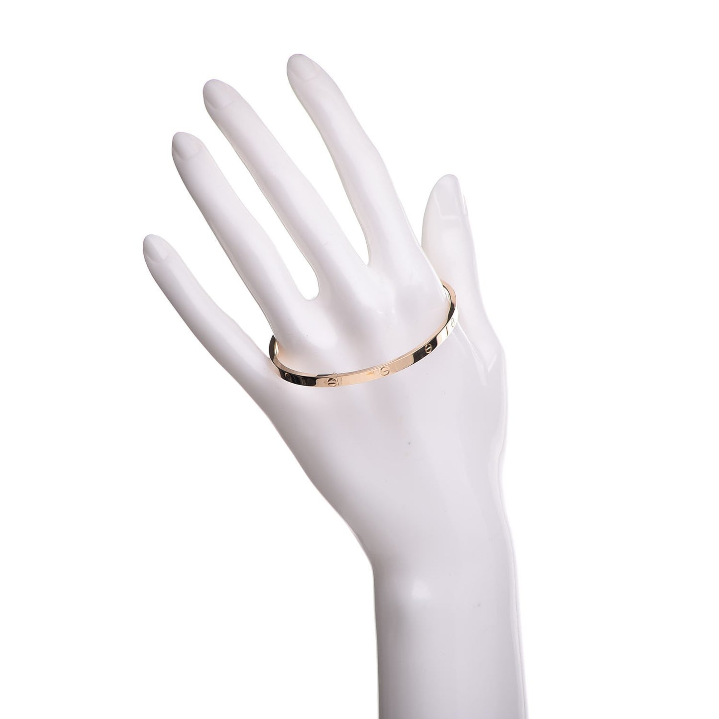 18K Yellow Gold Small LOVE Bracelet 19