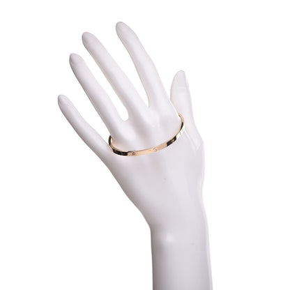 Cartier 18K Yellow Gold Small LOVE Bracelet 19 2 of 6