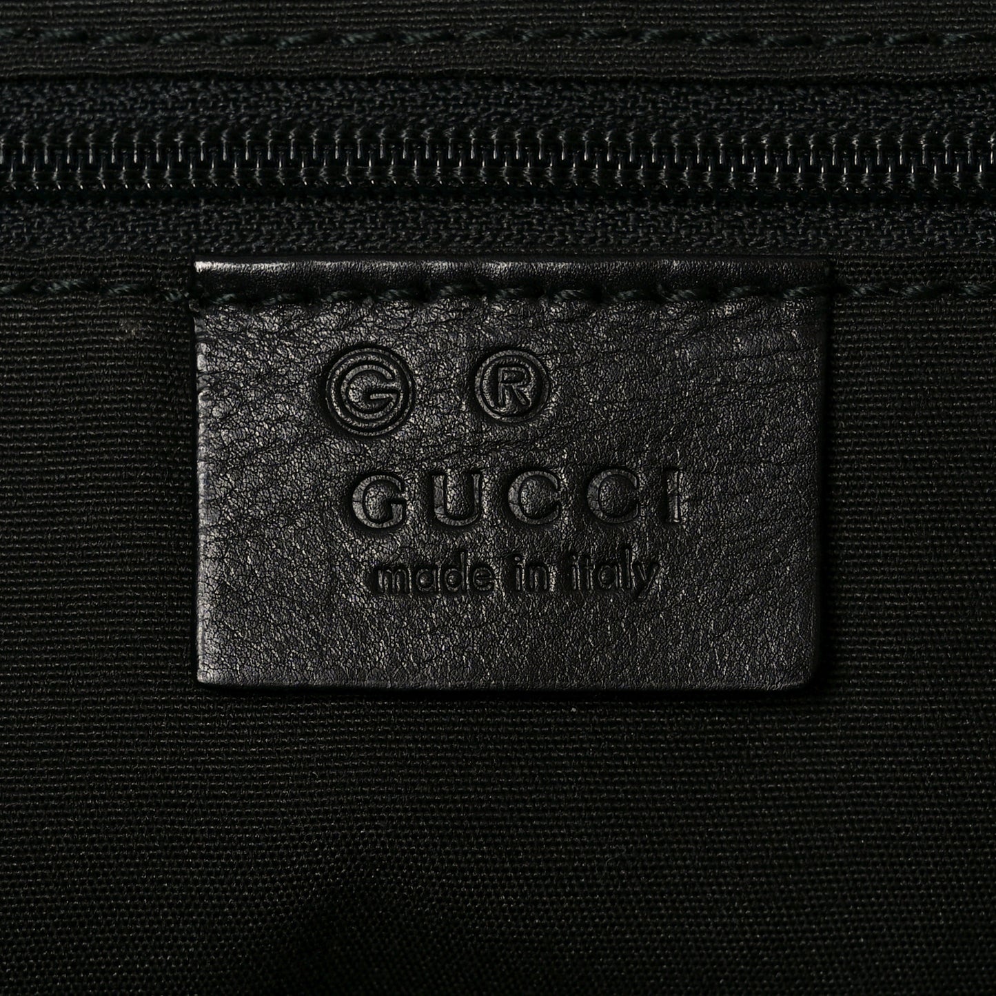 Calfskin Guccissima Full Moon Tote Black