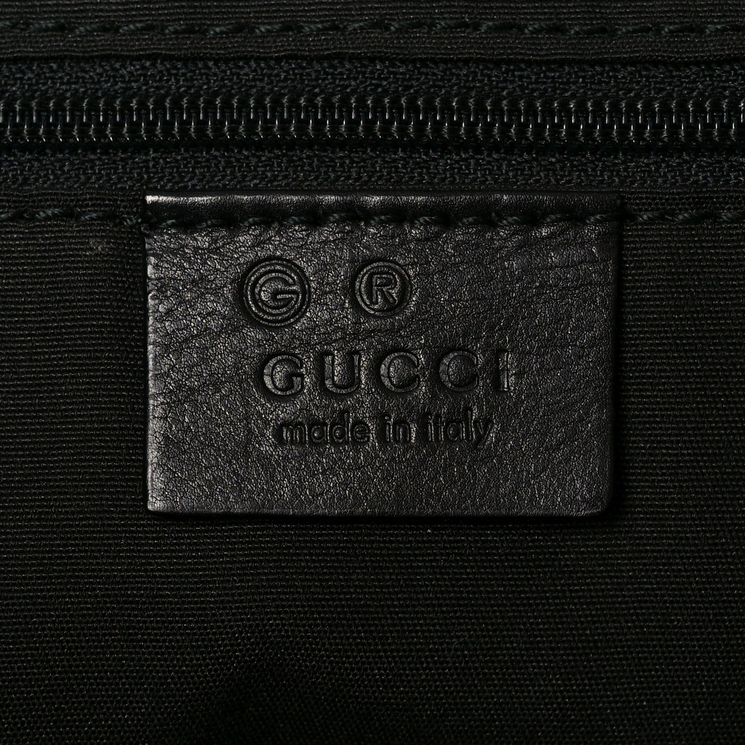 Gucci Calfskin Guccissima Full Moon Tote Black 6 of 11