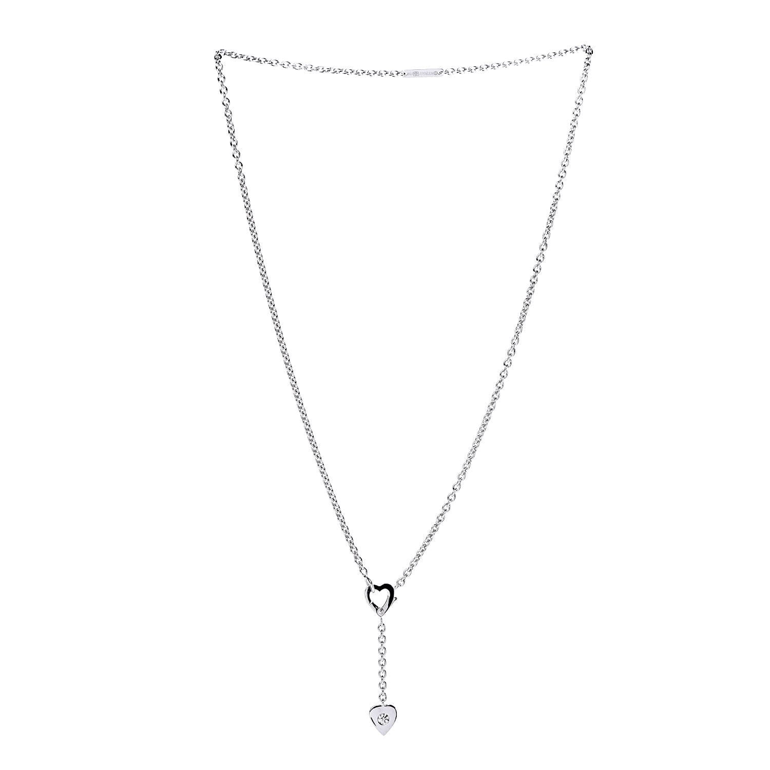 Cartier 18K White Gold Diamond Mon Amour Lariat Necklace 3 of 6