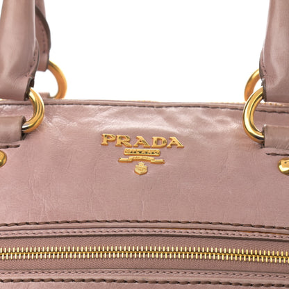 Prada Vitello Shine Antik Satchel Mughetto 7 of 15