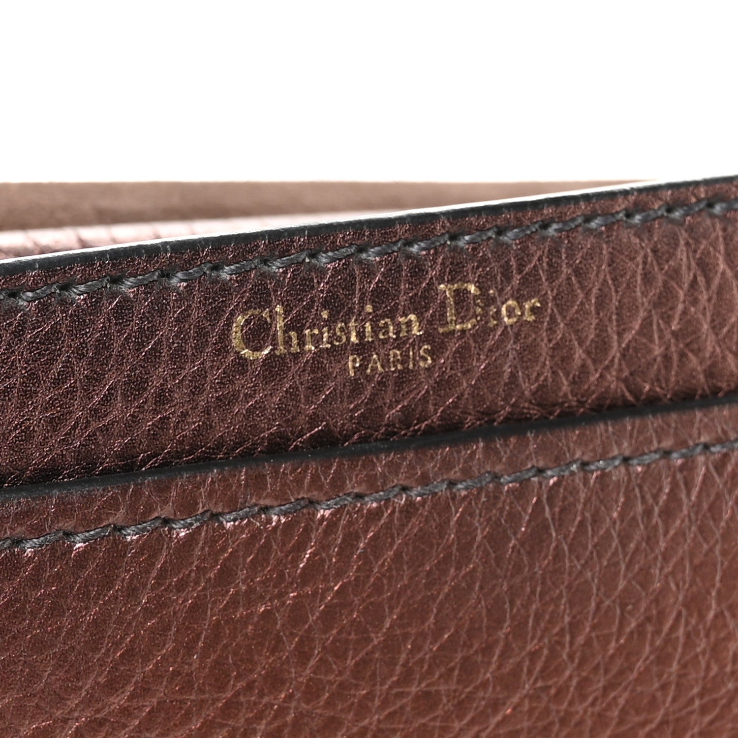 Christian Dior Metallic Calfskin J'Adior Chain Flap Bag Noisette 6 of 13
