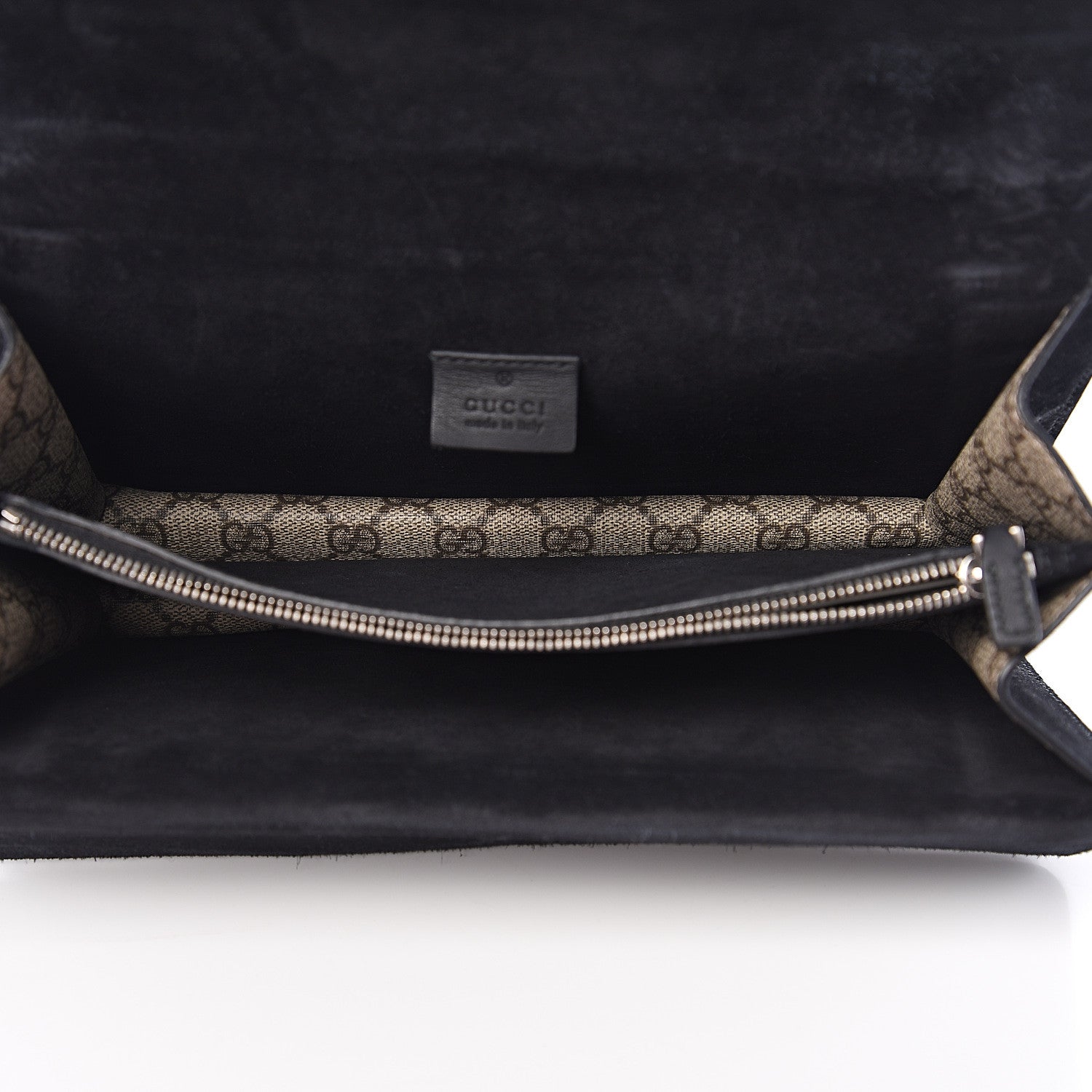 Gucci GG Supreme Monogram Small Dionysus Shoulder Bag Black 4 of 11