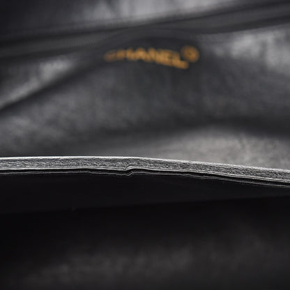 Chanel Lambskin CC Tote Black 13 of 14