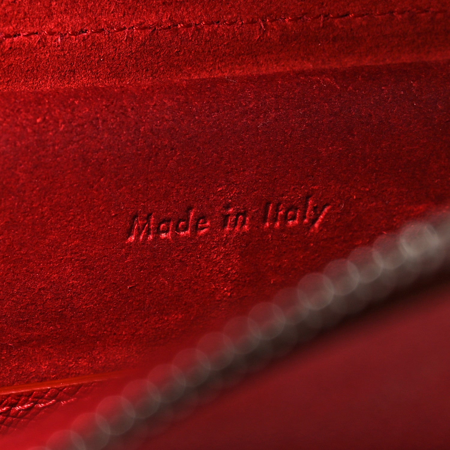 Celine Baby Grained Calfskin Micro Belt Bag Coquelicot 7 of 10