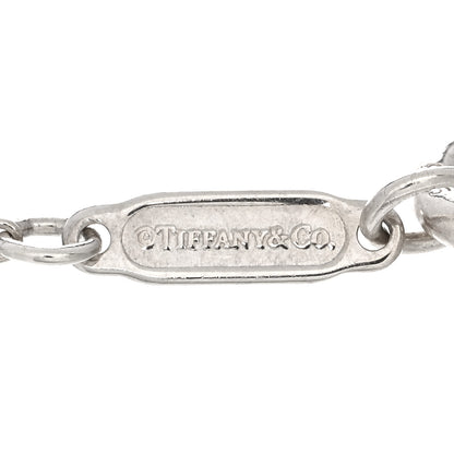 Tiffany Sterling Silver Enamel Bow Knot Bracelet Blue 3 of 3