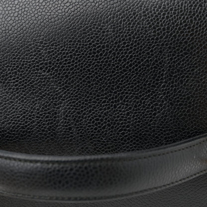 Chanel Caviar CC Vanity Train Case Black 11 of 13