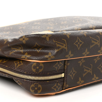 Louis Vuitton Monogram Porte-Documents Voyage Briefcase 2 Compartments 8 of 11