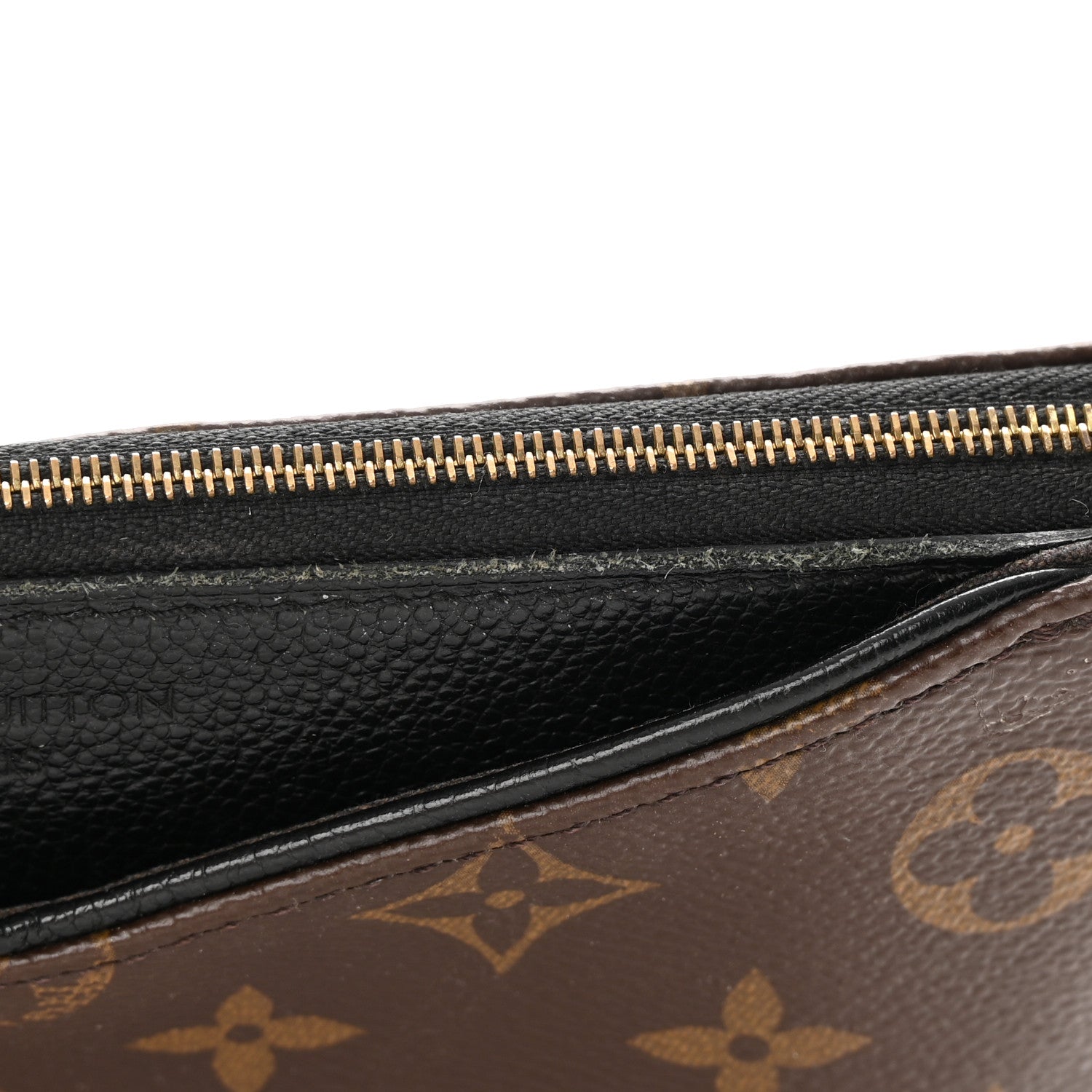 Louis Vuitton Monogram Pallas Clutch Black 12 of 18