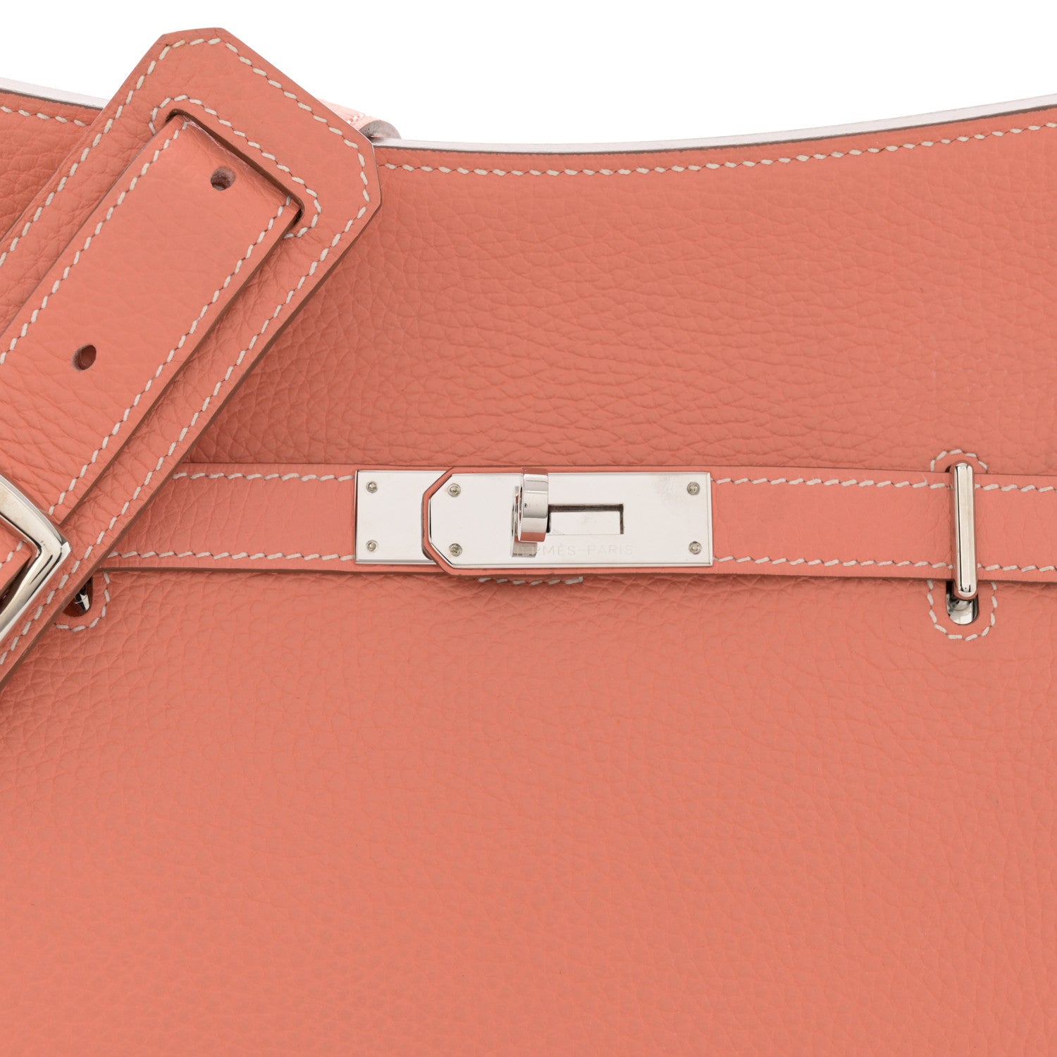 Hermes Taurillon Clemence Jypsiere 28 Crevette 8 of 14