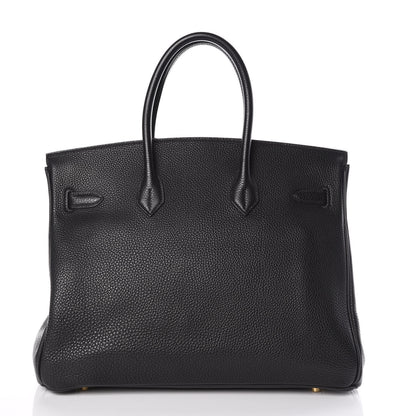 Hermes Togo Birkin 35 Black 4 of 33