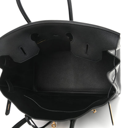 Hermes Togo Birkin 35 Black 5 of 11
