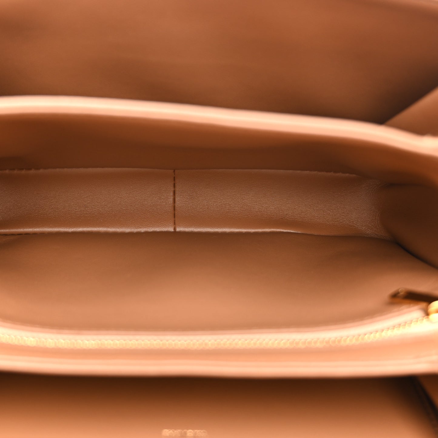 Shiny Calfskin Medium Triomphe Bronze
