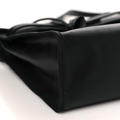 Hermes Toile H Berline Vache Hunter Herbag Zip PM 31 Black Ecru 9 of 11