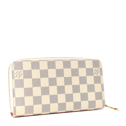 Louis Vuitton Damier Azur 2015 Christmas Animation Zippy Wallet Hibiscus 3 of 7
