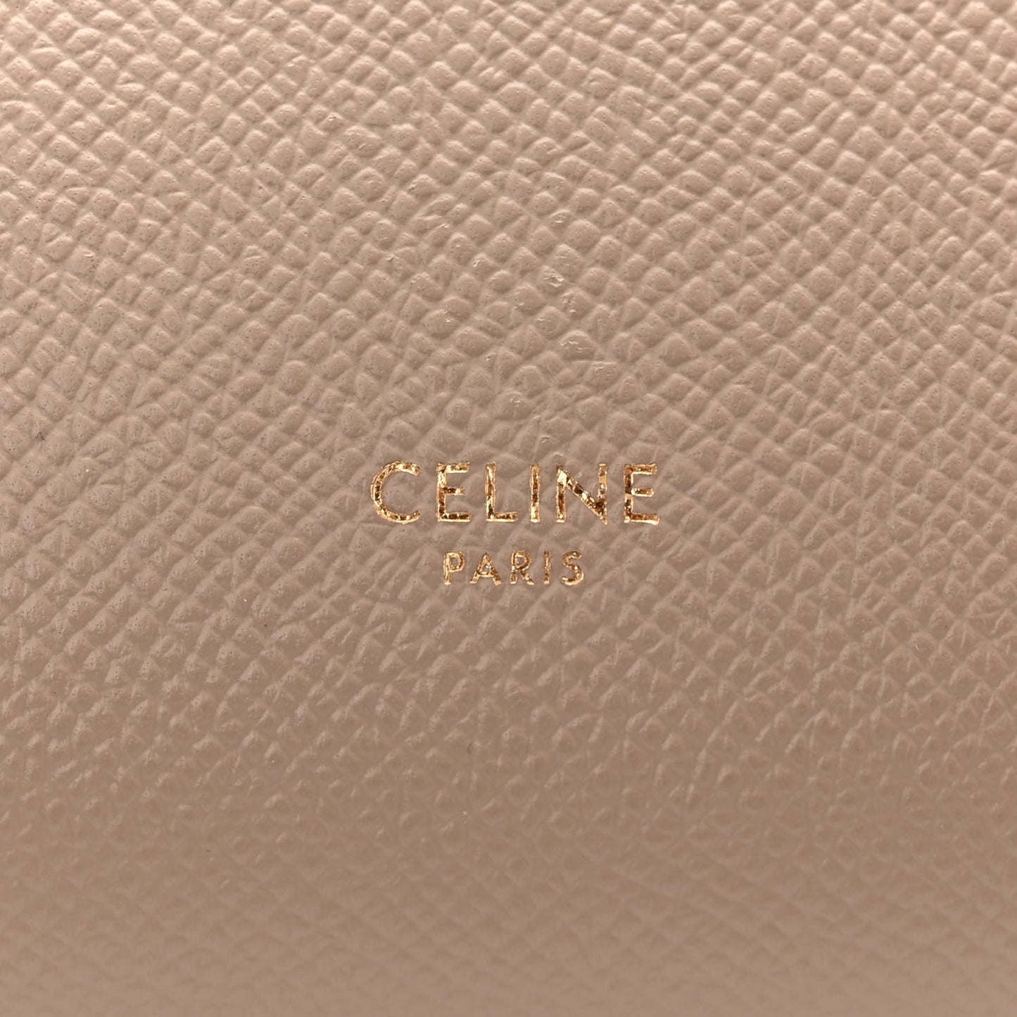 Grained Calfskin Micro Belt Bag Light Taupe