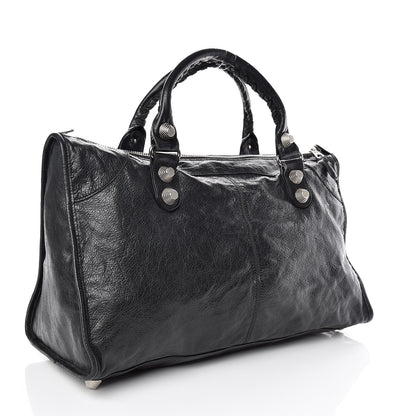 Balenciaga Agneau Giant 21 Silver Hardware Work Black 3 of 16