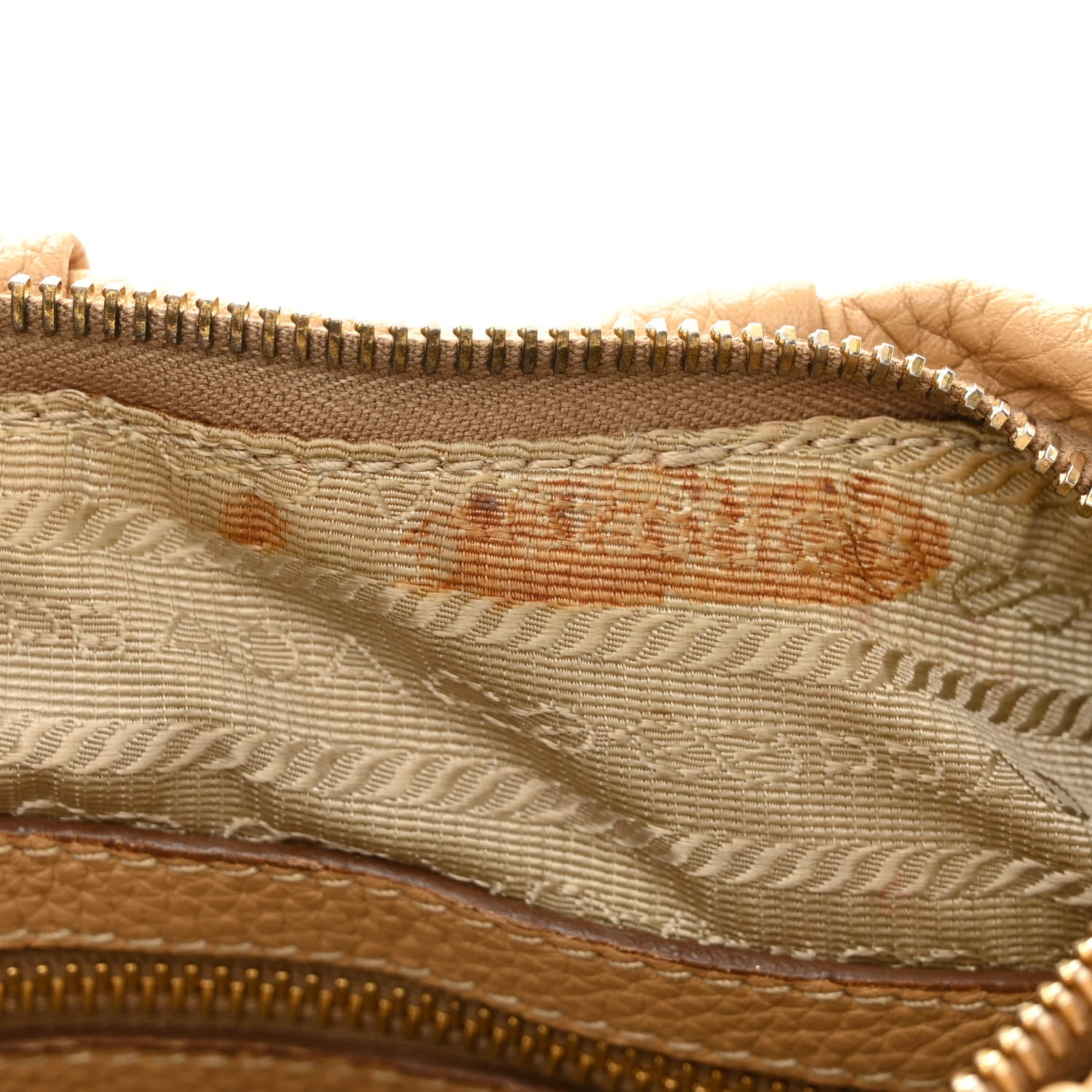 Prada Vitello Daino Hobo Sughero 8 of 17