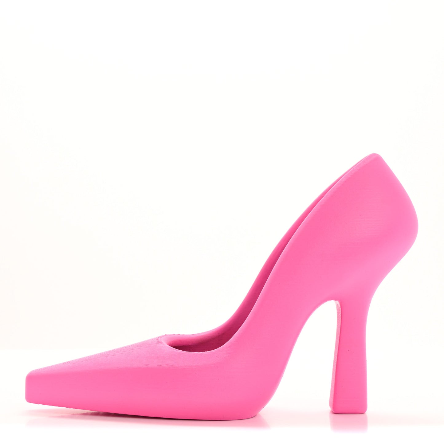 Rubber 3D Printed 110mm Pumps 38 Pink