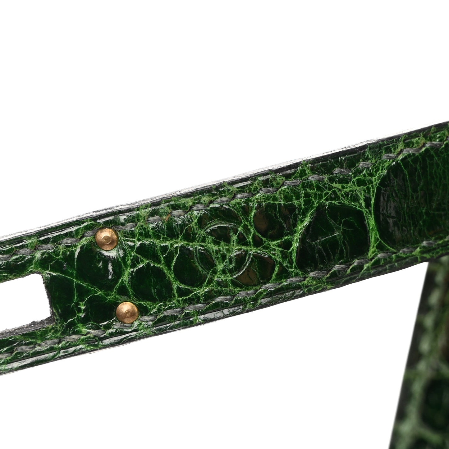 Alligator Mini Kelly Sellier 20 Vert Fonce