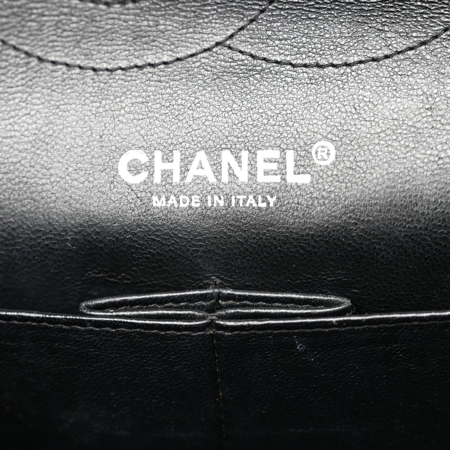 Lambskin Quilted Jumbo Double Flap So Black