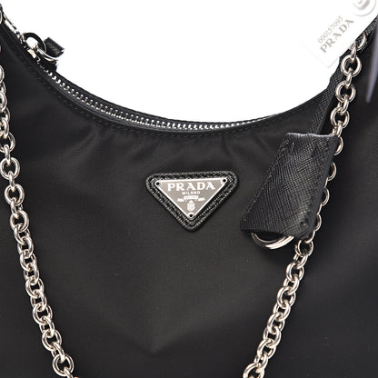 Prada Nylon Re-Edition 2005 Shoulder Bag Black 11 of 11