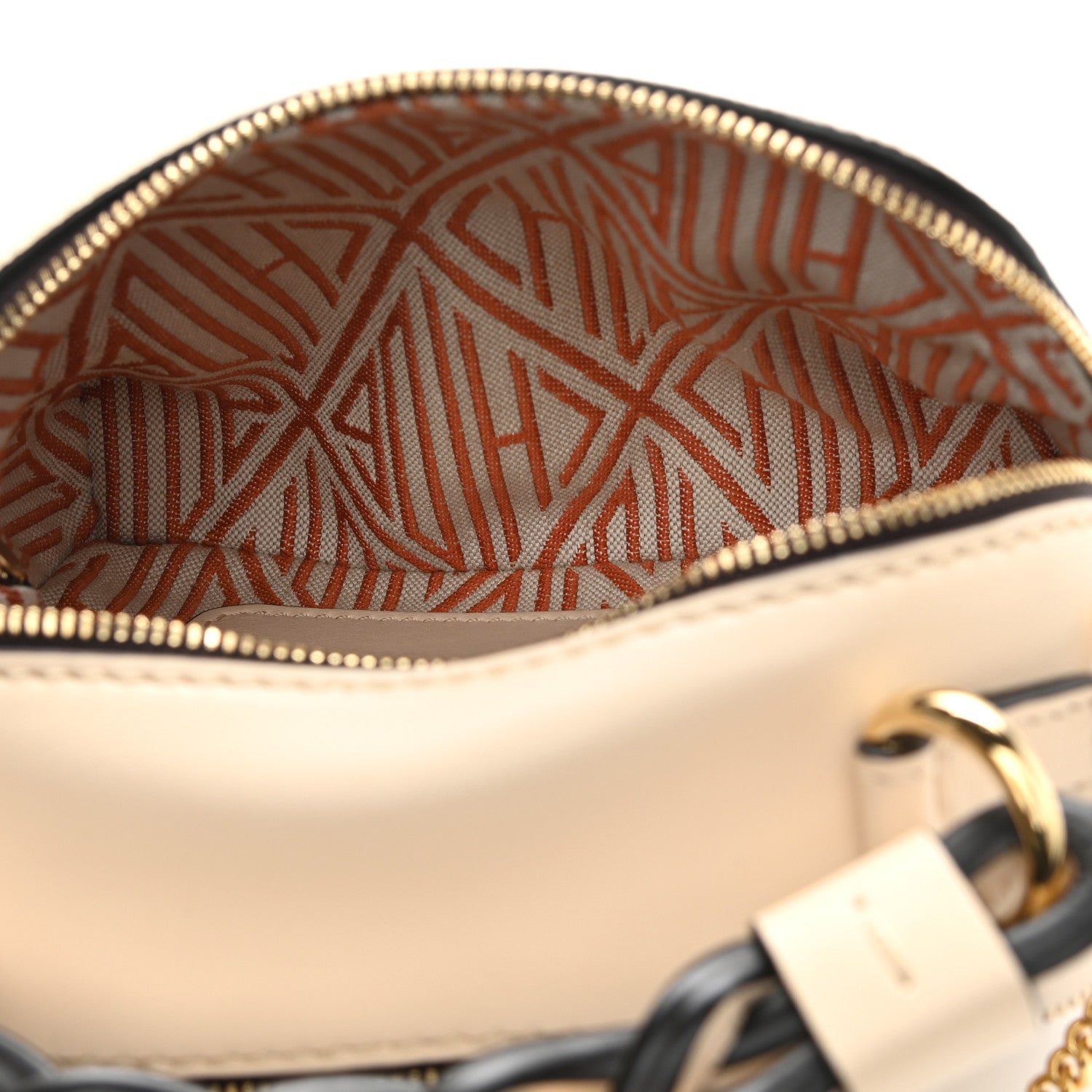 Chloe Calfskin Mini Daria Chain Bag Light Beige 5 of 10