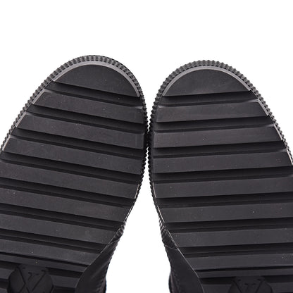 Louis Vuitton Suede Calfskin Laureate Platform Desert Boots 36 Black 9 of 9