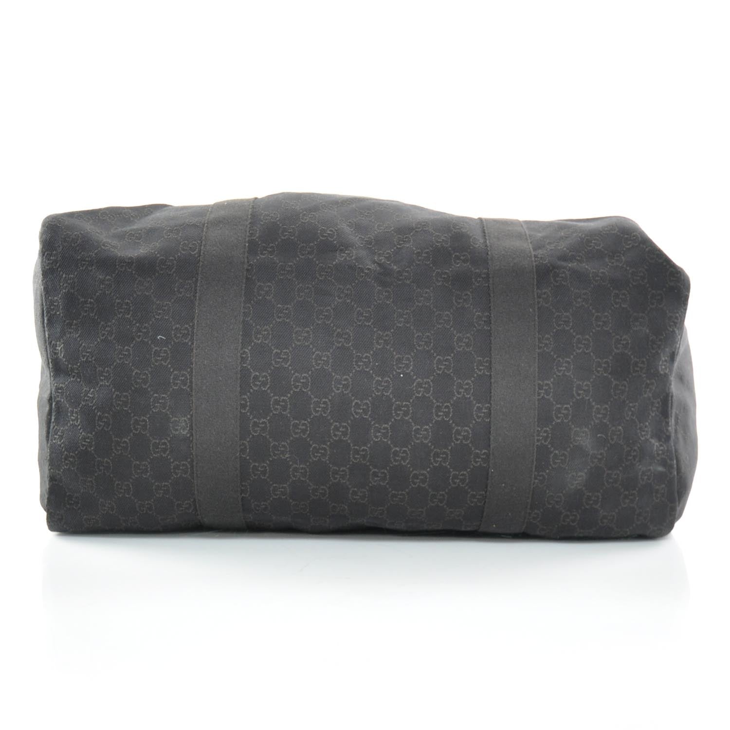 Gucci Monogram Large Duffle Bag Black 5 of 10