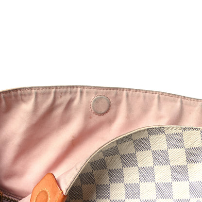 Louis Vuitton Damier Azur Graceful MM Rose Ballerine 12 of 13