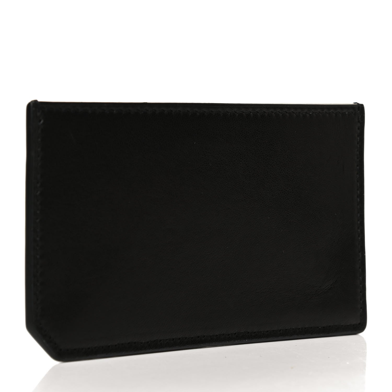Saint Laurent Calfskin 5 Fragments Card Holder Black 3 of 9