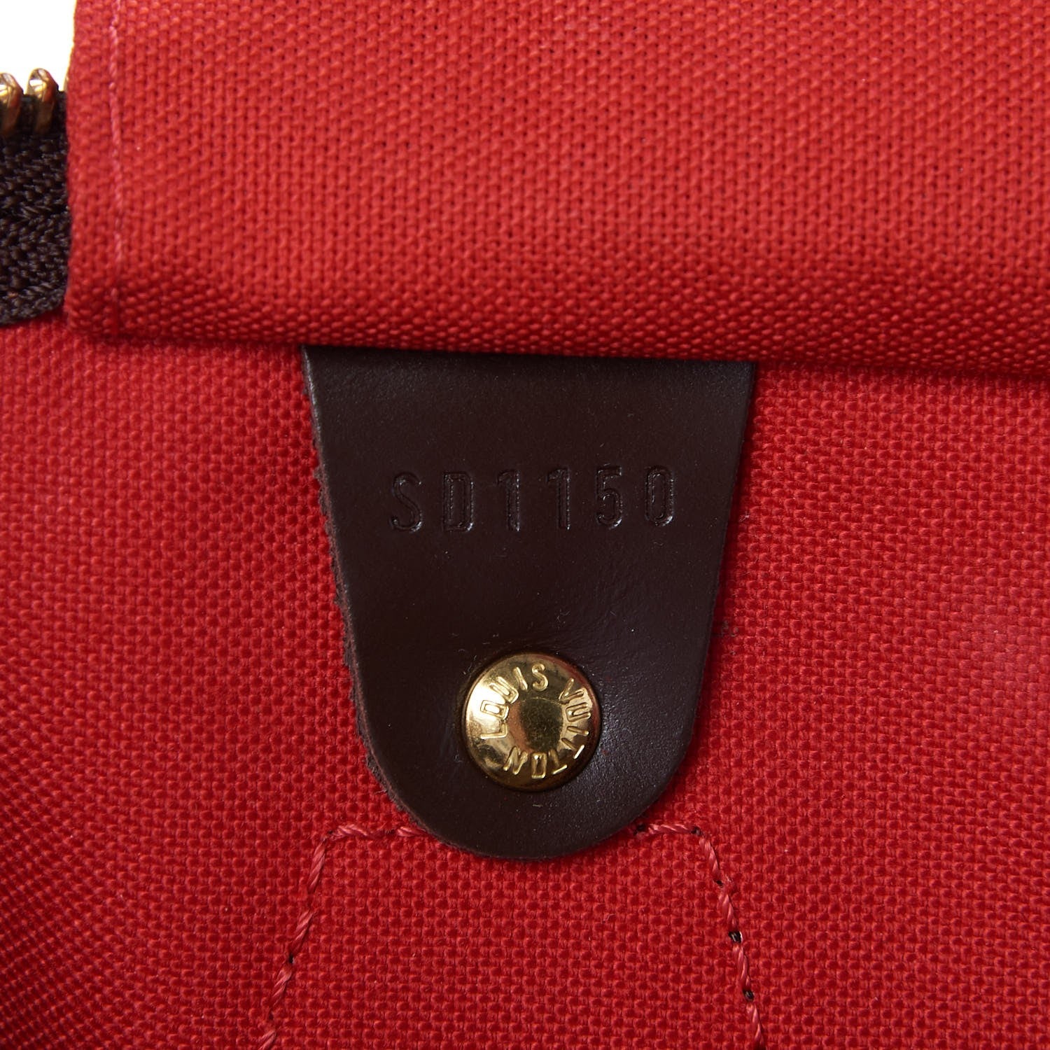 Louis Vuitton Damier Ebene Speedy 35 7 of 7
