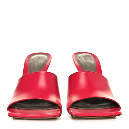 Bottega Veneta Lambskin Stretch Mule Sandals 38 Lollipop 2 of 8