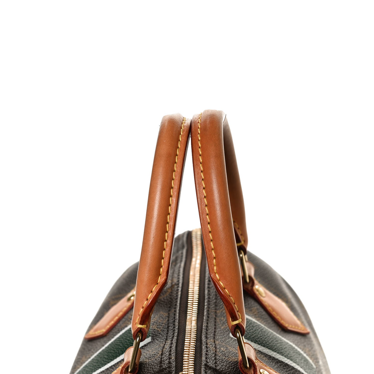 Louis Vuitton Monogram My LV Heritage Speedy Bandouliere 25 Vert Anglais White 15 of 15