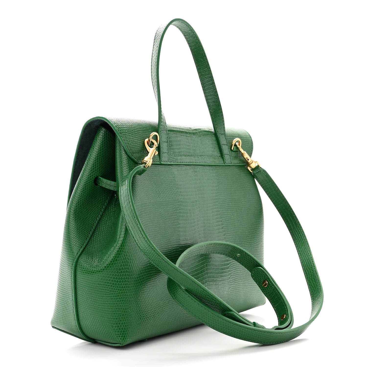 Mansur Gavriel Lizard Embosed Mini Lady Bag Leaf 3 of 11