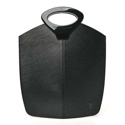 Epi Demi Lune Tote Black