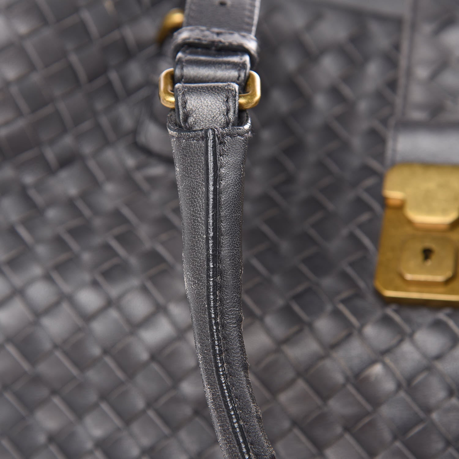 Bottega Veneta Nappa Intrecciato Medium Roma Tote Ferro Gray 16 of 20