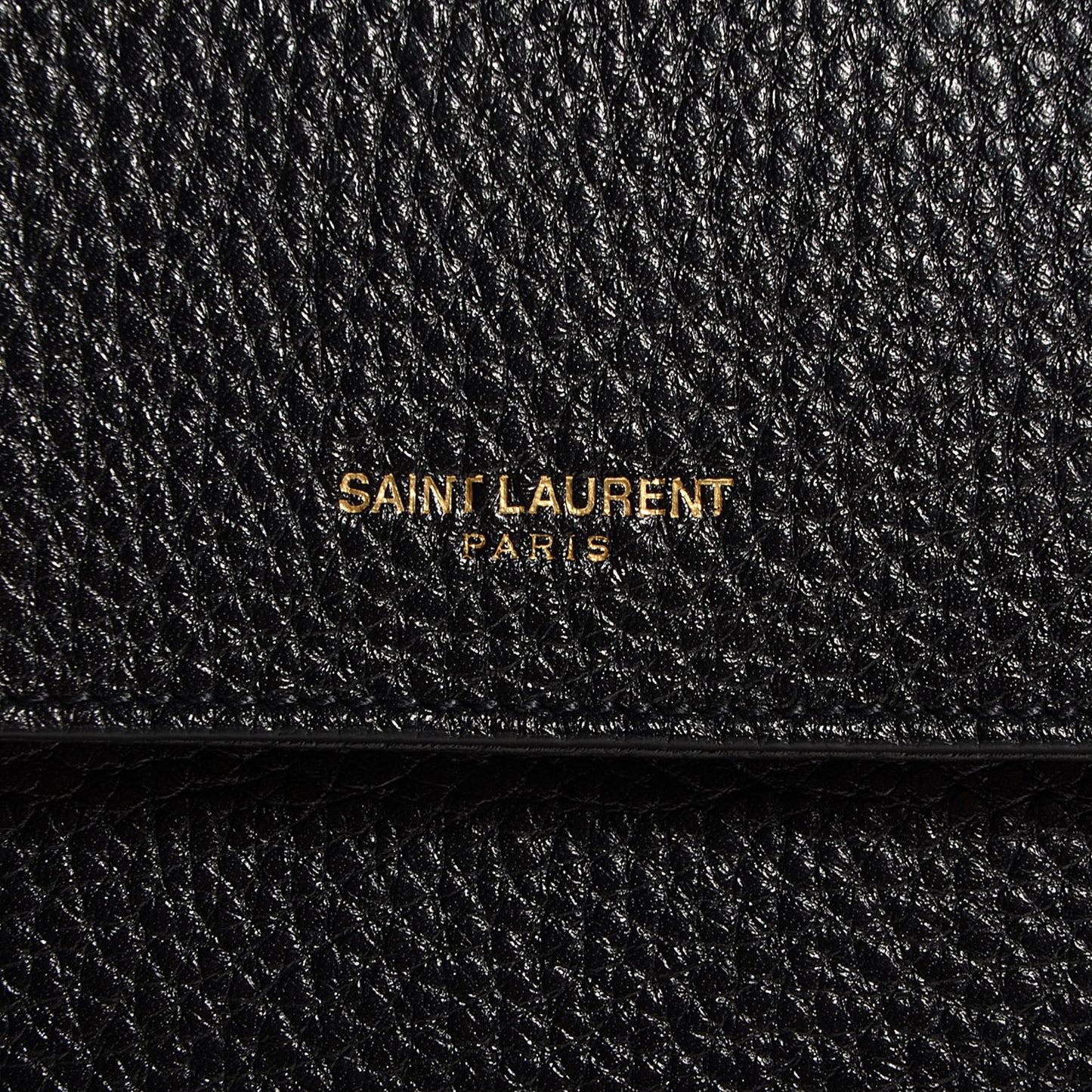 Grained Calfskin Medium Moujik Top Handle Bag Black