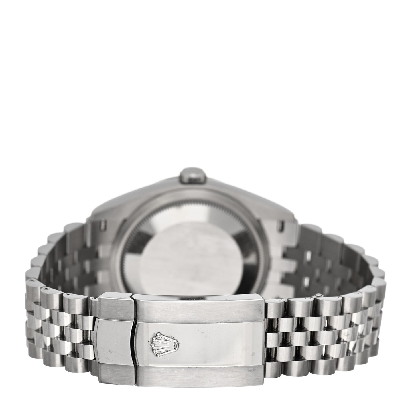 Stainless Steel 18K White Gold Diamond 36mm Oyster Perpetual Datejust Watch Green Palm 126234